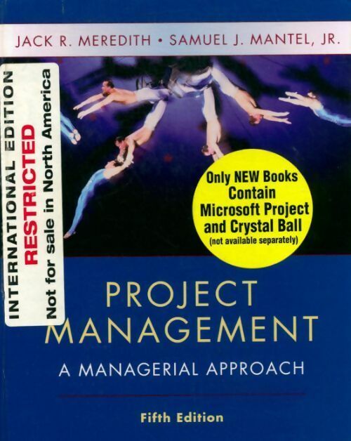 Livrenpoche : Project management. A managerial approach - Jack R. Meredith - Livre