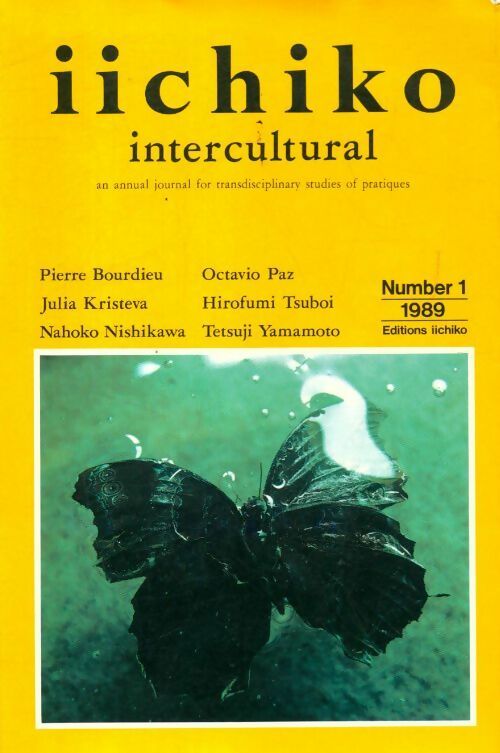 Livrenpoche : Iichiko intercultural n°1 - Collectif - Livre
