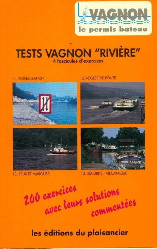 Livrenpoche : Test pour le permis fluvial - Collectif - Livre