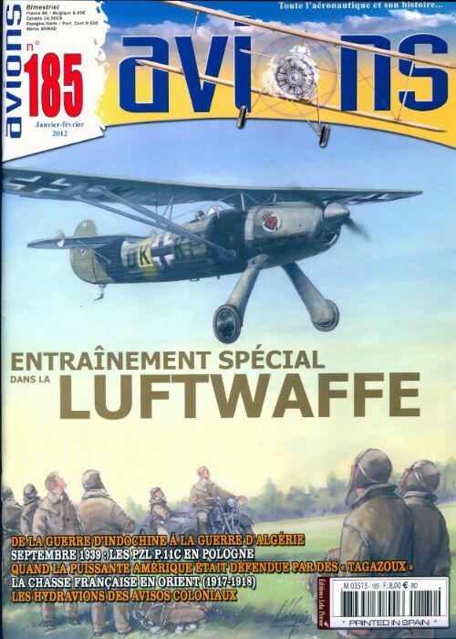 Livrenpoche : Avions n°185 : Entraînement spécial dans la Luftwaffe - Collectif - Livre