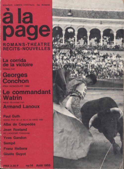 A la page n°14 : La corrida de la victoire / Le commandant Watrin - Collectif - Livre