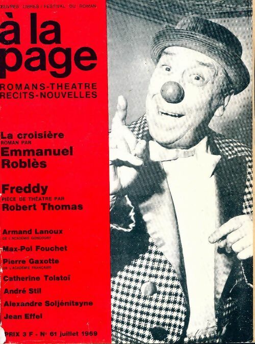 Livrenpoche : A la page n°61 : La croisière / Freddy - Collectif - Livre