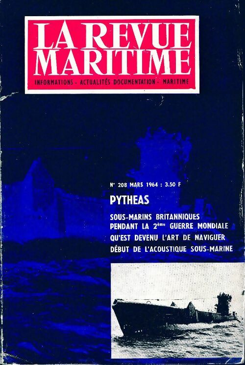 Livrenpoche : La revue maritime n°208 : Pytheas - Collectif - Livre