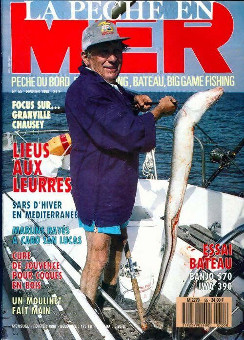 Livrenpoche : La pêche en mer n°55 : Lieus aux leurres - Collectif - Livre