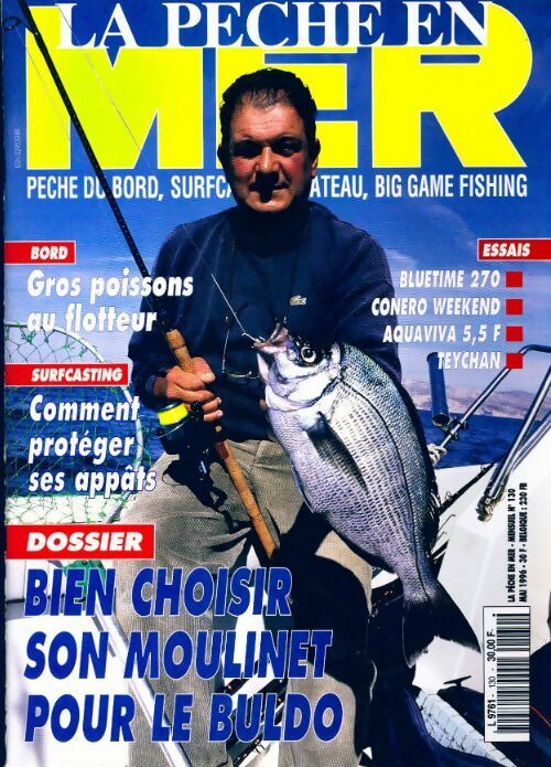Livrenpoche : La pêche en mer n°130 : Bien choisir son moulinet pour le buldo - Collectif - Livre