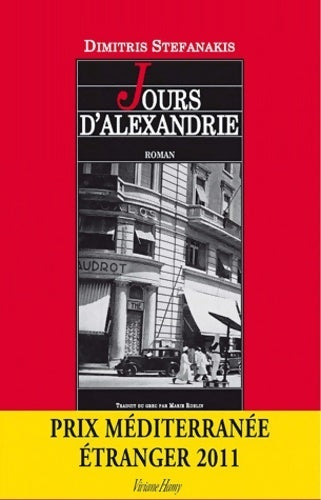 Livrenpoche : Jours d'Alexandrie - Dimitris Stefanakis - Livre