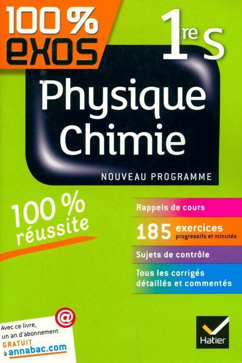 Livrenpoche : Physique-chimie 1ère S - Collectif - Livre