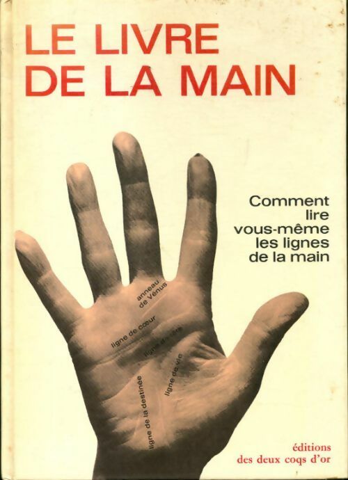 Livrenpoche : Le livre de la main - Fred Gettings - Livre