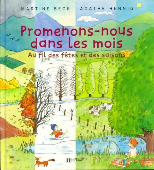 Livrenpoche : Promenons-nous dans les mois - Martine Beck - Livre