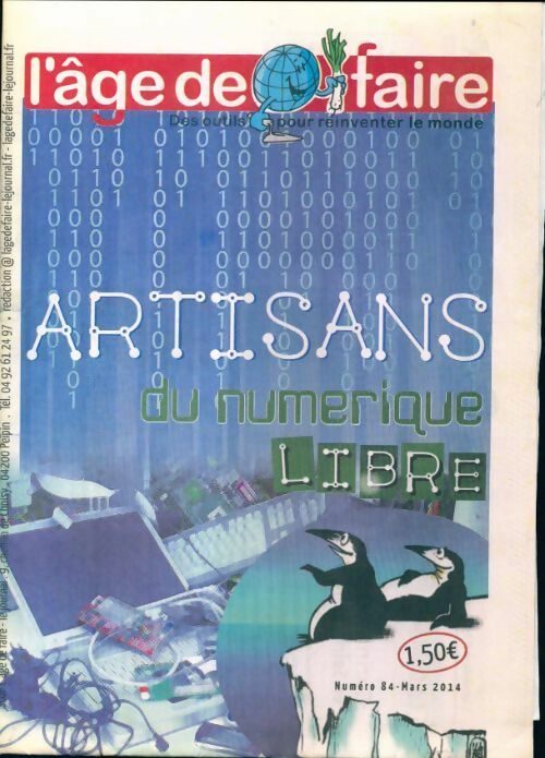 Livrenpoche : L'âge de faire n°84 : Artisans - Collectif - Livre