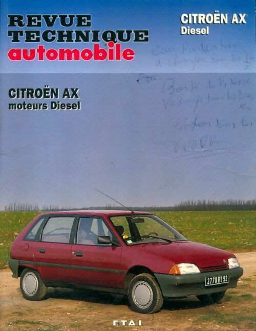 Livrenpoche : Citroën AX moteurs diesel - Collectif - Livre