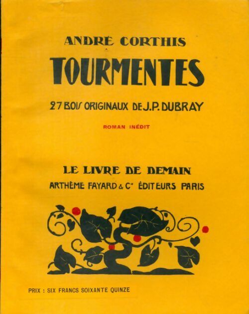 Livrenpoche : Tourmentes - André Corthis - Livre