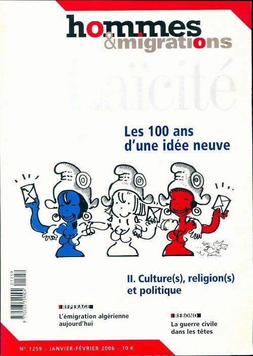 Livrenpoche : Hommes & migrations n°1259 : Laïcité - Collectif - Livre