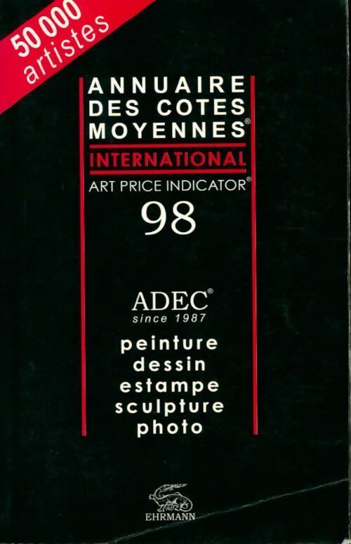 Livrenpoche : Annuaire des cotes moyennes International 98 - Collectif - Livre