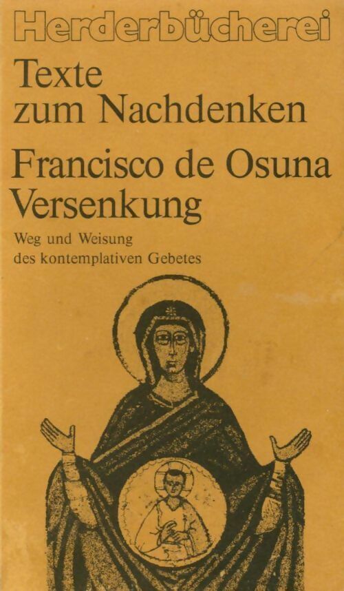Livrenpoche : Texte zum nachdenken - Francisco De Osuna - Livre