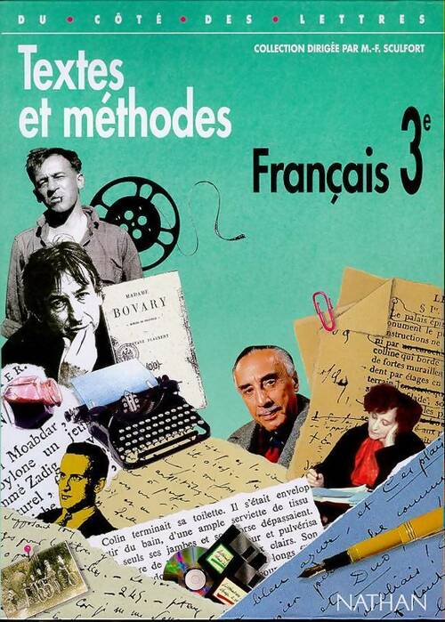 Livrenpoche : Français 3e. Textes et méthodes - Collectif - Livre