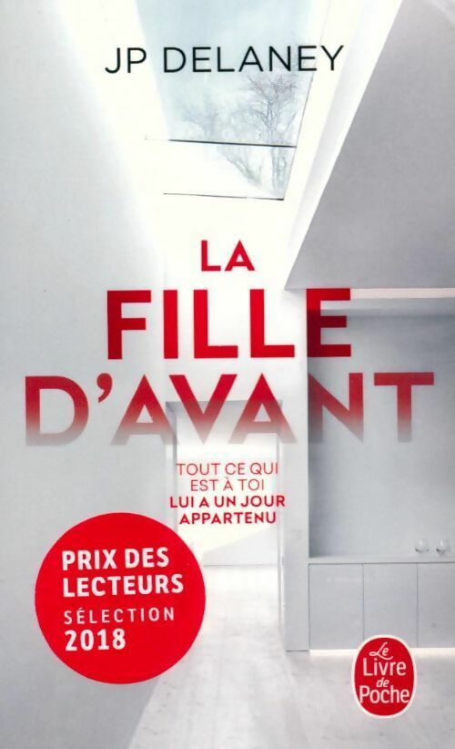 Livrenpoche : La fille d'avant - J.P. Delaney - Livre