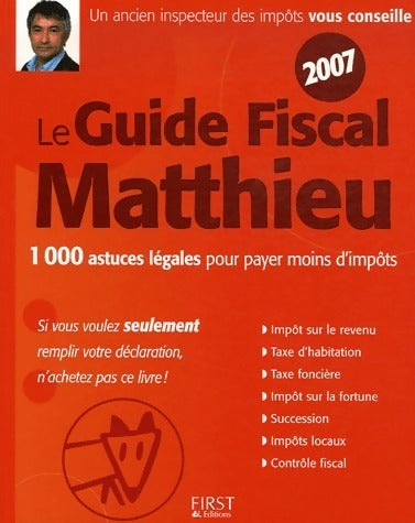 Livrenpoche : Le guide fiscal Matthieu - Robert Matthieu - Livre