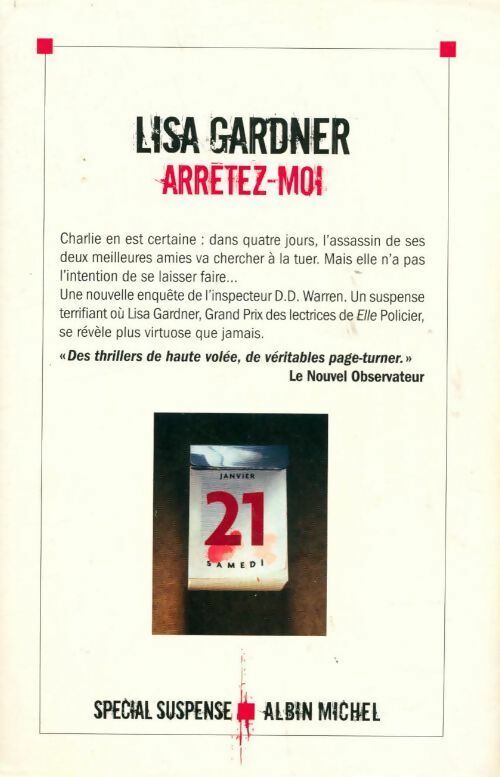 Livrenpoche : Arrêtez-moi - Lisa Gardner - Livre