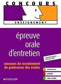 Livrenpoche : Epreuve orale d'entretien 2006 - Eric Tisserand - Livre