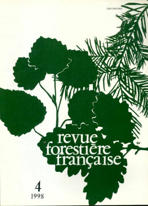Livrenpoche : Revue forestière française 1998 n°4 - Collectif - Livre