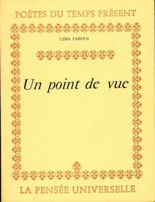 Livrenpoche : Un point de vue - Lima Fabien - Livre