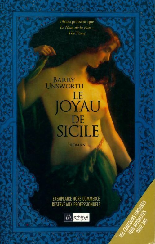 Livrenpoche : Le joyau de Sicile - Barry Unsworth - Livre