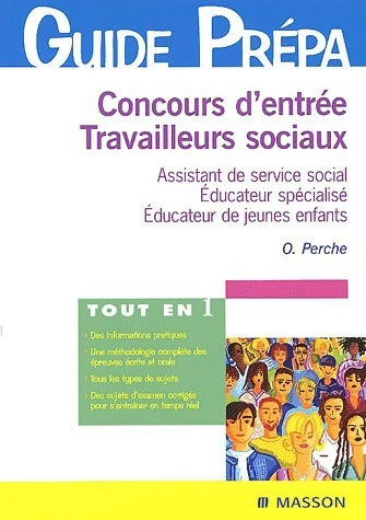 Livrenpoche : Concours d'entrée, travailleurs sociaux - Olivier Perche - Livre