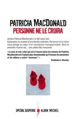 Livrenpoche : Personne ne le croira - Patricia J. MacDonald - Livre