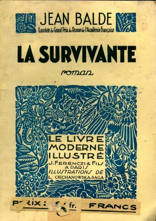 Livrenpoche : La survivante - Jean Balde - Livre