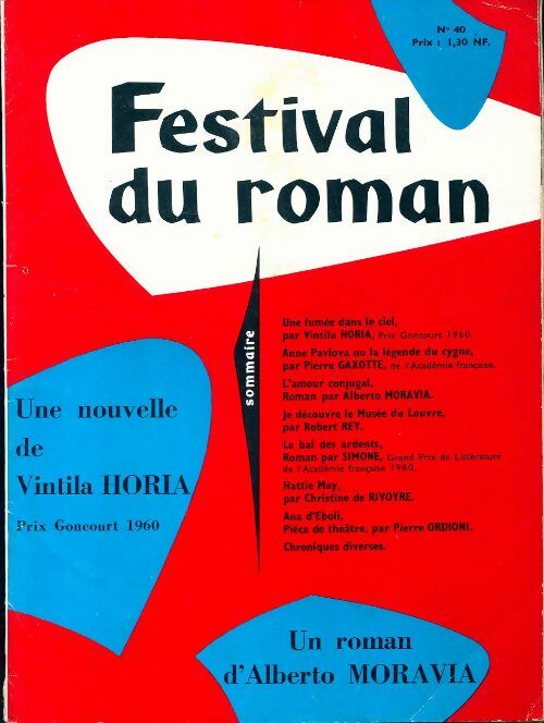Livrenpoche : Festival du roman n°40 : Une fumée dans le ciel de V. Horia - Collectif - Livre