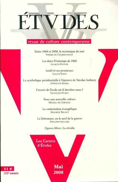 Livrenpoche : Etudes n°408-5 - Collectif - Livre