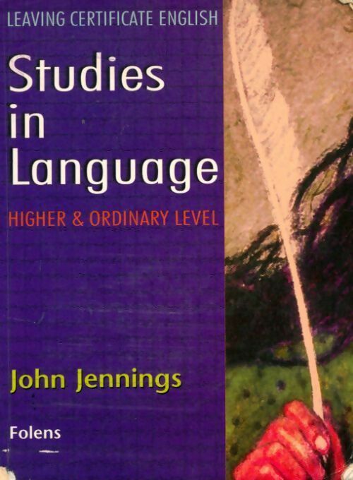 Livrenpoche : Studies in language - John Jennings - Livre