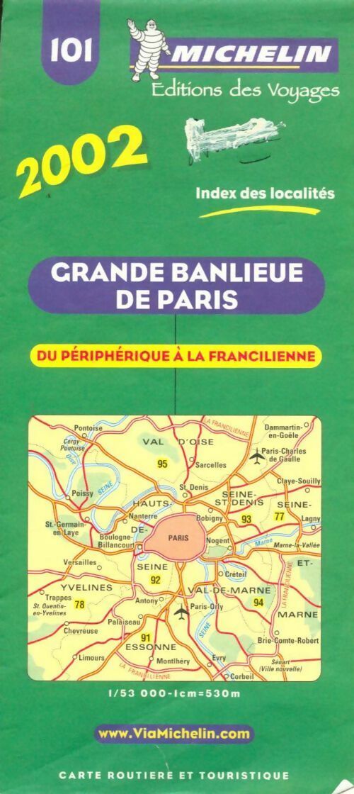 Livrenpoche : Grande banlieue de Paris du périphérique à la francilienne 2002 - Collectif - Livre