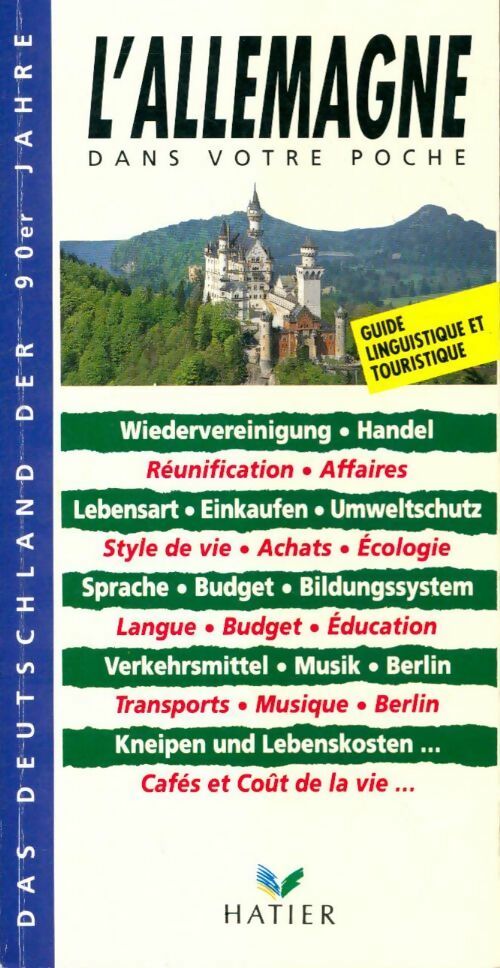 Livrenpoche : L'Allemagne dans votre poche - Collectif - Livre