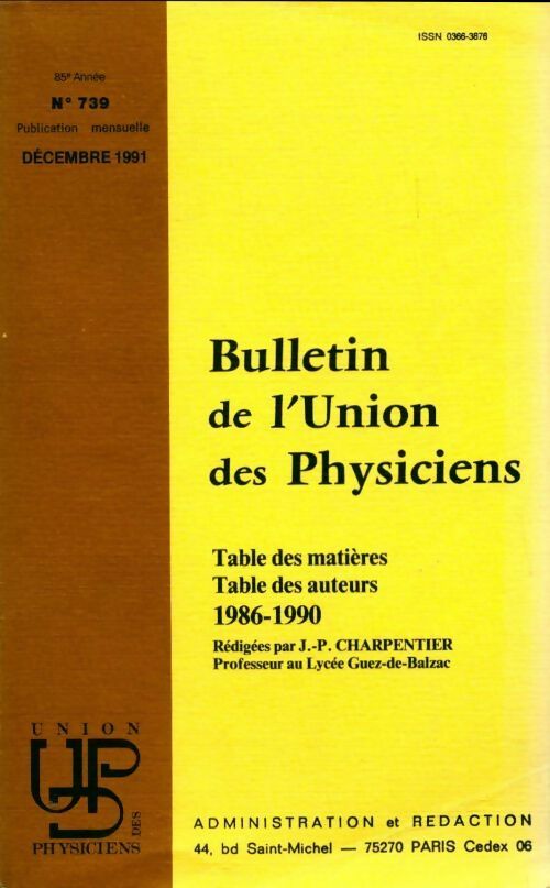 Livrenpoche : Le Bup n°739 - Collectif - Livre