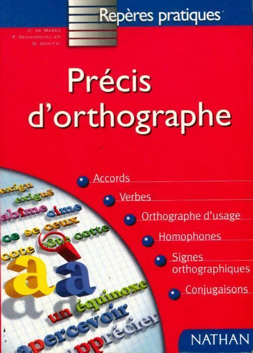 Livrenpoche : Précis d'orthographe - Collectif - Livre