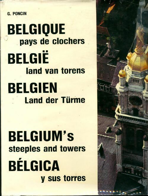 Livrenpoche : Belgique pays de clochers - G. Poncin - Livre