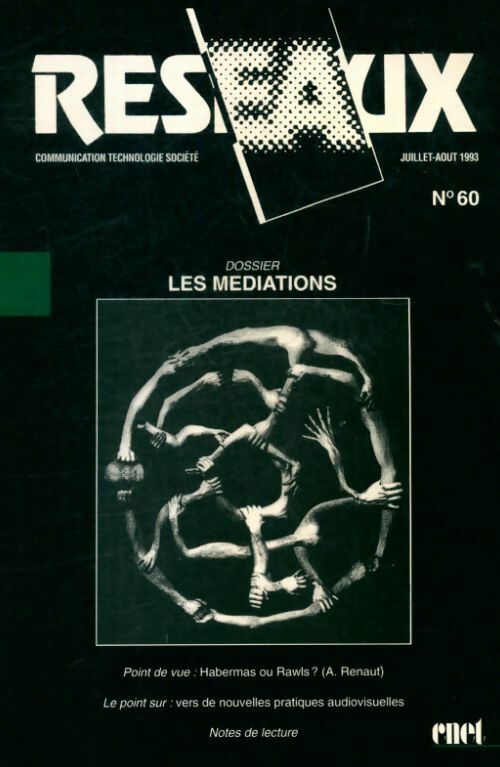 Livrenpoche : Réseaux n°60 : Les médiations - Collectif - Livre