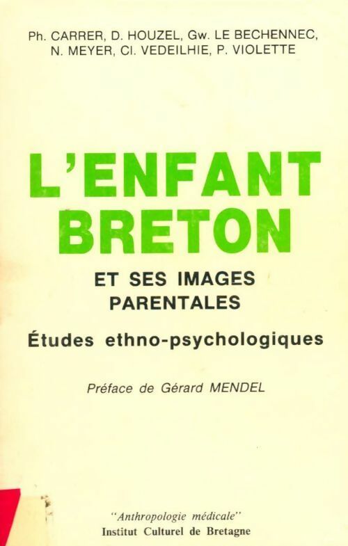Livrenpoche : L'Enfant breton et ses images parentales - Collectif - Livre