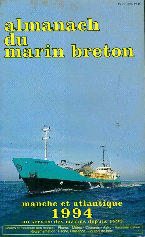Livrenpoche : Almanach du marin breton 1994 - Collectif - Livre