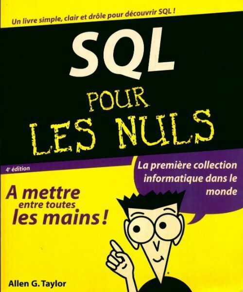 Livrenpoche : SQL pour les nuls - Allen Taylor - Livre