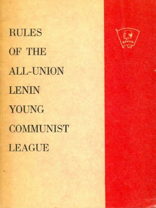 Livrenpoche : Rules of the all-union lenin young communist league - Collectif - Livre