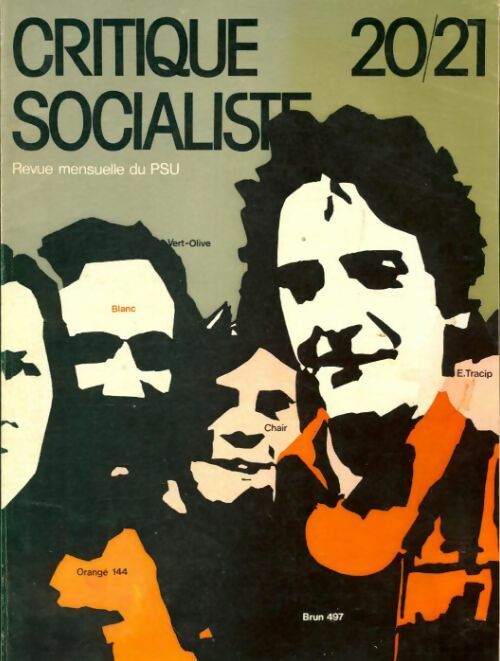 Livrenpoche : Critique socialiste n°20/21 - Collectif - Livre