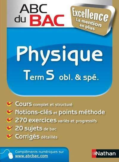 Livrenpoche : Physique Terminales S obligatoire & spécialité - Geneviève ponsonnet - Livre