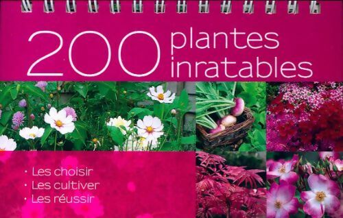 Livrenpoche : 200 plantes inratables - Collectif - Livre
