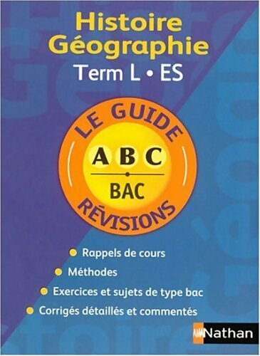 Livrenpoche : Histoire-géographie Terminale L / ES - Collectif - Livre