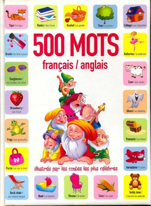 Livrenpoche : 500 mots français-anglais - Collectif - Livre