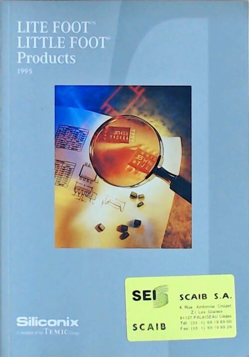 Livrenpoche : Lite foot and little foot power MOSFET products 1995 - Collectif - Livre