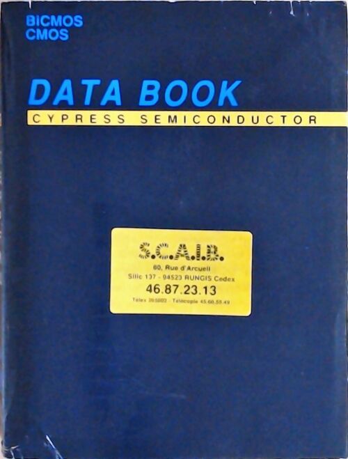 Livrenpoche : CMOS/BiCMOS Data book - Collectif - Livre